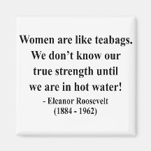 Citation 6a d'Eleanor Roosevelt Aimants