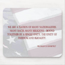 Citation d'Eleanor Roosevelt Tapis De Souris
