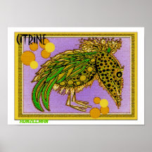 "CITRINE " POSTER