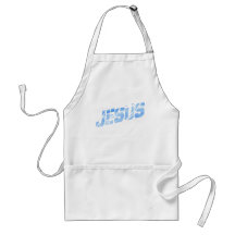 Clair de bleu de cassé de Jésus Tablier