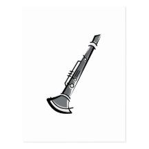 Clarinet Postkarten