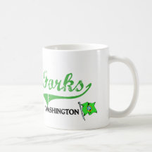 Classique de ville de Washington de fourchettes Mugs À Café