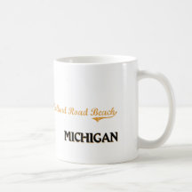 Classique du Michigan de plage de route de la Holl Mug À Café