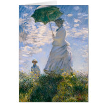 Claude Monet - die Promenade Karten
