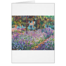 Claude Monet - le jardin de l'artiste chez Givern Cartes De Vœux
