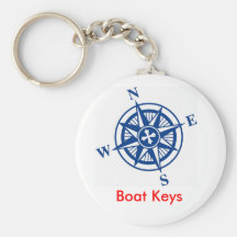 clés de bateau de compass_ porte-clés