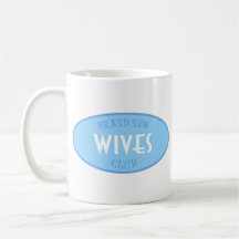 Club tout neuf d'épouses (bleu) tasse à café