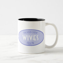 Club tout neuf d'épouses (pourpre) tasse