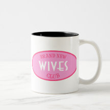 Club tout neuf d'épouses (rose) tasse