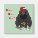 Cocker spaniel-Weihnachten Kühlschrankmagnete
