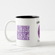 Codes barres de conscience de lupus pour des télép mug à café