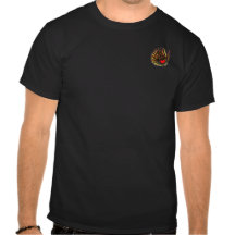 coeur coloré t-shirt