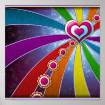 Coeur - Couleurs Posters