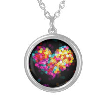 COEUR DE COULEURS PENDENTIFS