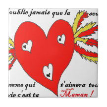 COEUR DE MAMAN.png Carreau En Céramique