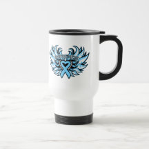 Coeur Wings.png de conscience de la maladie de tom Tasse À Café