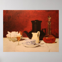 Cognac d'und de Kaffee Affiches