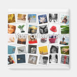 Collage d'aimant