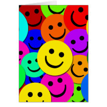 COLLAGE DE SMILEY CARTES