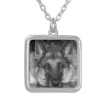 Collier de pendentif de berger allemand