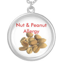 Collier de plat d'allergie d'écrou et d'arachide d