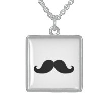 Collier noir de moustache