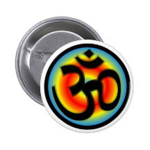 Colorful_Om Anstecknadelbutton