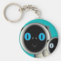 Colourpoint Persian keychain Nyckel Ring