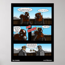 Comic: Zähne Plakatdrucke