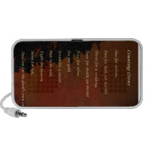 Compte des corneilles haut-parleur iPod