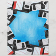 Computertechnologie-Thema-Flyer