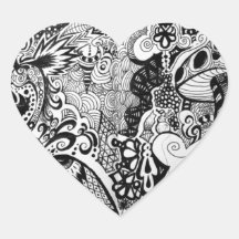 Conception Trippy d'art Autocollants