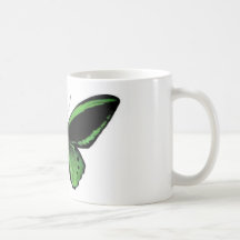Conception unique de papillon ! tasse