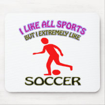 Conceptions du football tapis de souris