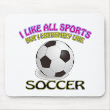 Conceptions du football tapis de souris