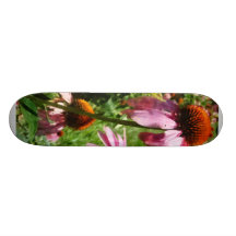 Coneflowers im Garten Skateboarddecks