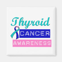 Conscience de cancer de la thyroïde aimant