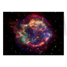 Constellation de Cassiopeia Cartes De Vœux