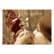 Contact de carte magique d'invitation