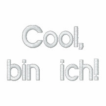Cool, bin ich! hoodie