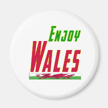 Cool Designs For Wales Magnets