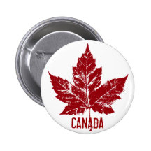 Cooler Kanada-Knopf-Retro Kanada-Andenken-Knöpfe Anstecknadelbuttons