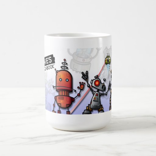Cooler Roboter-Becher Kaffeetassen