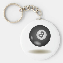 Cooles Billard-Emblem Schlüsselband