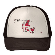 Cooles Dänemark Truckercap
