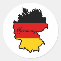 Cooles Deutschland Aufkleber