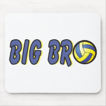 Cooles großes Bro Hemd - Volleyball-Thema Mauspads