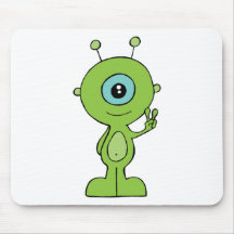 Cooles kleines alien mousepads