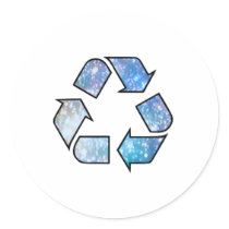Cooles recycelndes Symbol