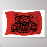 Copie d'affiche de drapeau de tribu de Skagit